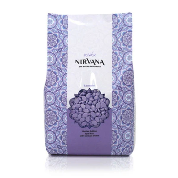 italwax-hot-film-wax-nirvana-lavender-1kg Cera de Elástica Vanira Lavanda - Image 1